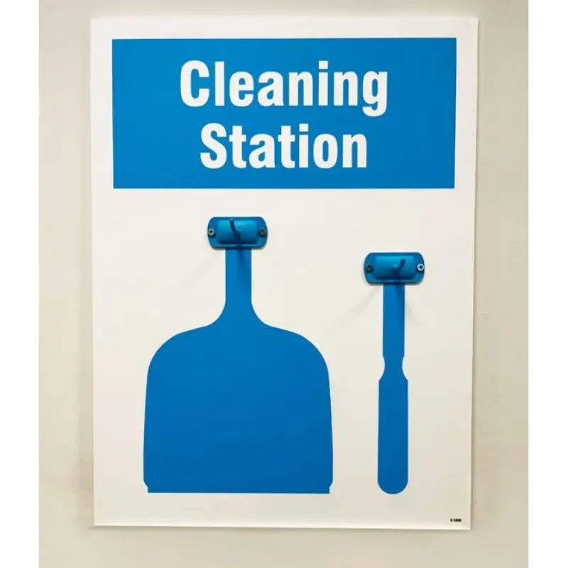 Cleaning Station Shadow Board - Complete Kit With Tools (2 Piece)