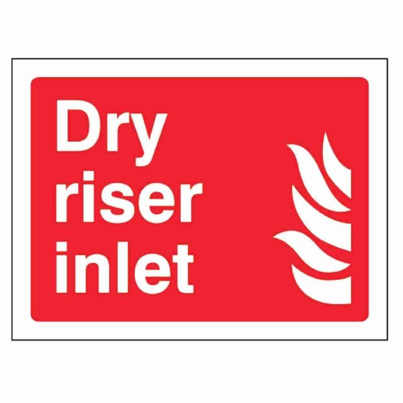 Dry Riser Inlet Sign