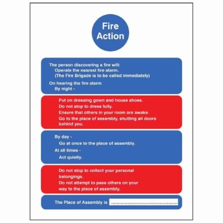 Fire Action Residential HMO