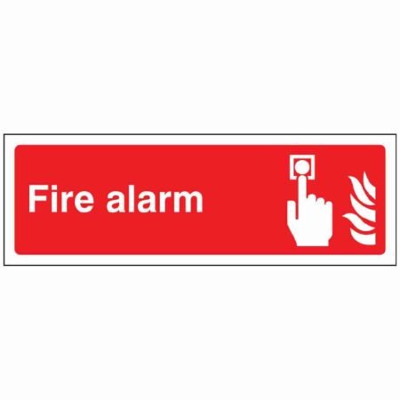 Fire Alarm Horizontal Sign