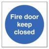 Fire Door Keep Closed Sign