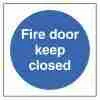 Fire Door Keep Closed Sign