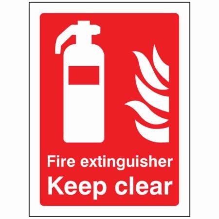 Fire Extinguisher Keep Clear