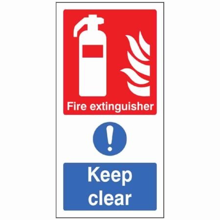 Fire Extinguisher Keep Clear 2