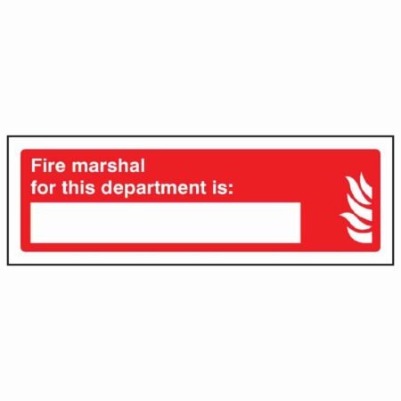 Fire Marshal for Department