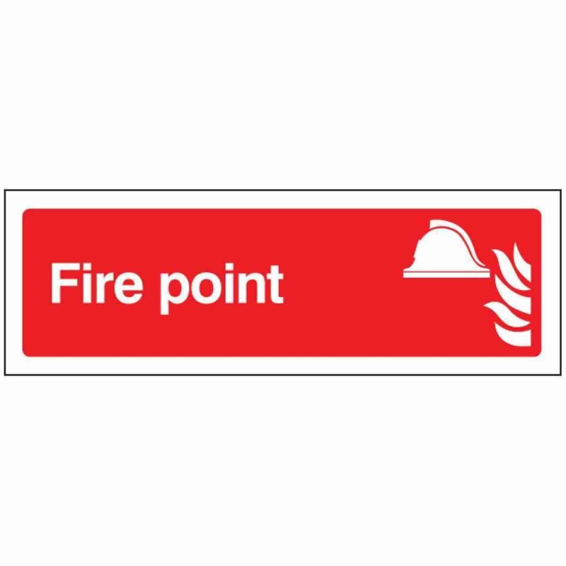 Fire Point Horizontal Sign