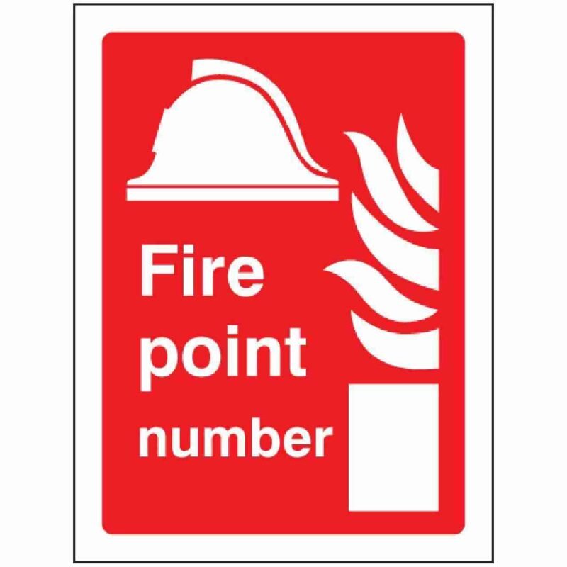 Fire Point Number Sign