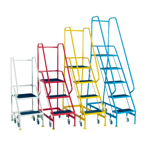 Narrow Aisle Mobile Step Range (2 - 5 Treads)