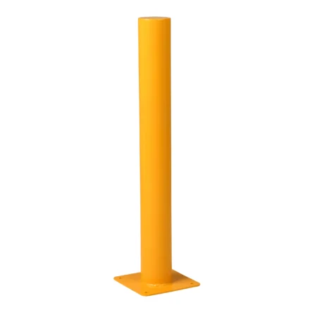 Protective Traffic Post | Steel Bollard | Yellow