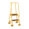 Steptek Classic Colour 2 Tread Mobile Steps Yellow