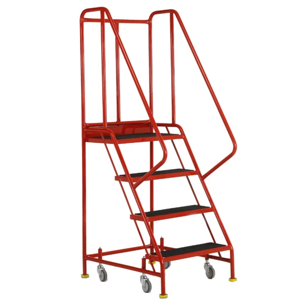 4 Tread Premier Commercial Mobile Steps – Steptek