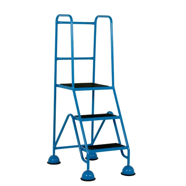 3 Tread Mobile Steps (Large Platform) - Steptek Classic Plus