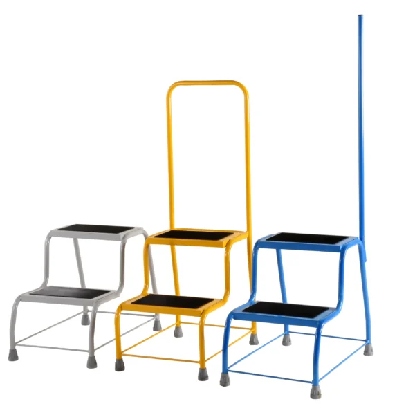Robust Coloured Portable Step Range