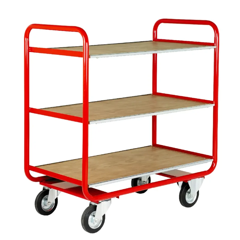 Loadtek TT100 Range Shelf Truck Trolley - 3 Tier