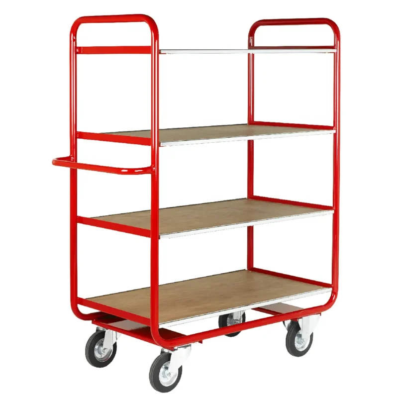 Loadtek TT100 Range Shelf Truck Trolley - 4 Tier