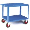 Loadtek Industrial Heavy Duty Table Truck - 2 Tier - 500kg Load - 1000 x 600 mm