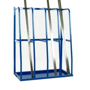 Vertical Metal Bar | Timber Rack | 4 Bays