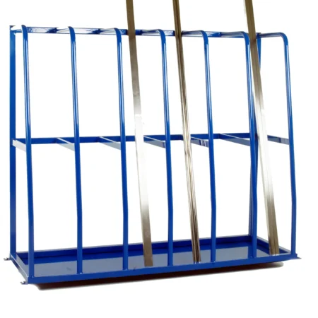 Vertical Metal Bar | Timber Rack | 6 Bays