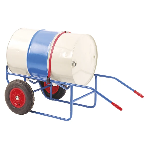 Loadtek Complete Drum Trolley & Pouring Stand Holder - 250kg Load