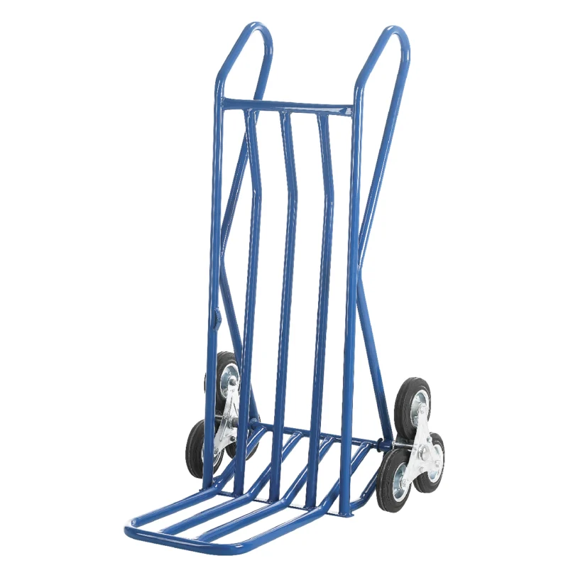 Loadtek Stairclimbing Sack Truck - 200kg Load - Euro Loop Handle - Folding Toe Plate