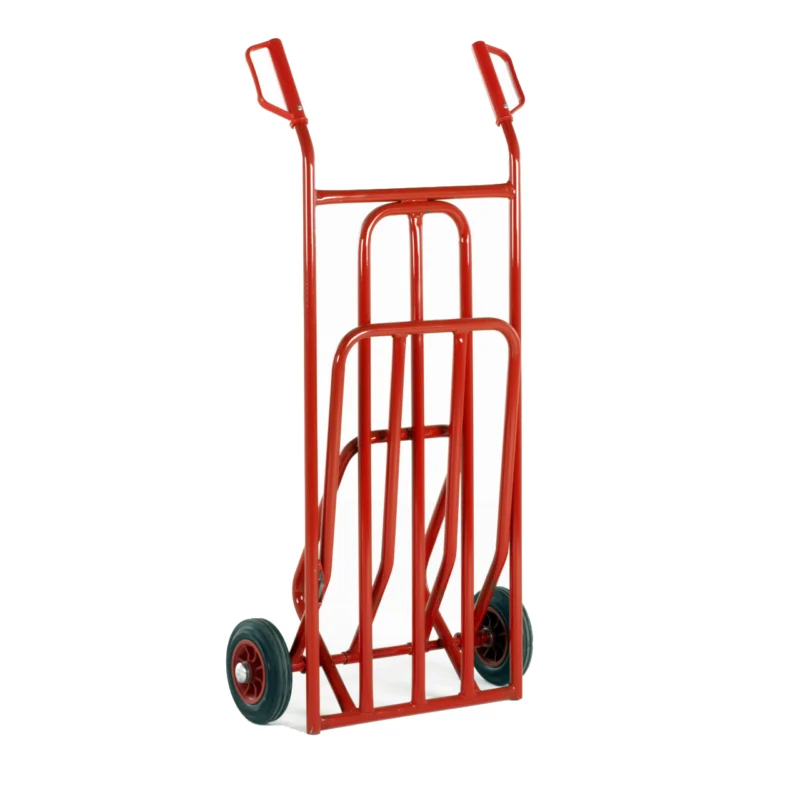 Loadtek Folding Toe Sack Truck - 250kg Load - Solid Rubber Tyres