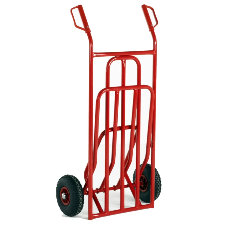 Loadtek Folding Toe Sack Truck - 250kg Load - Pneumatic Tyres