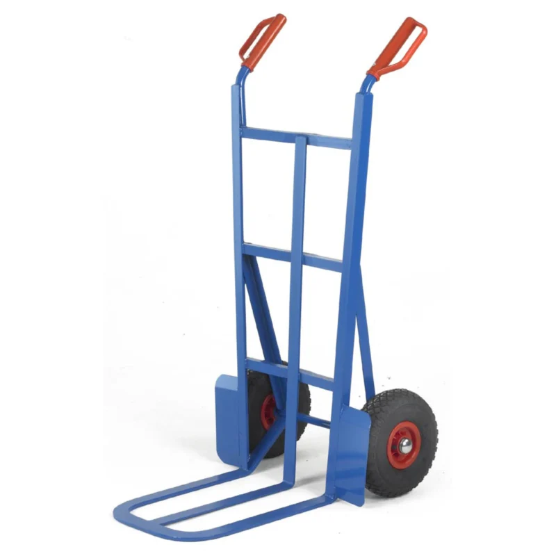 Loadtek Traditional Splay Back Sack Truck - 200kg Load - Extra Large Toe Plate