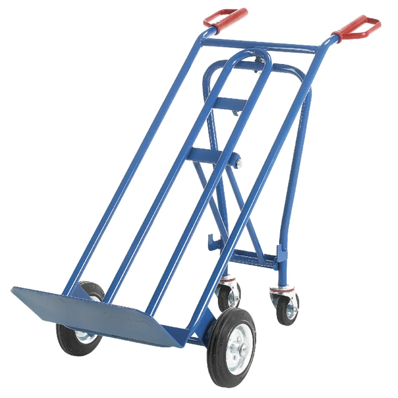 Loadtek 3 In 1 Position Sack Truck - 250kg Load - Solid Rubber Tyres