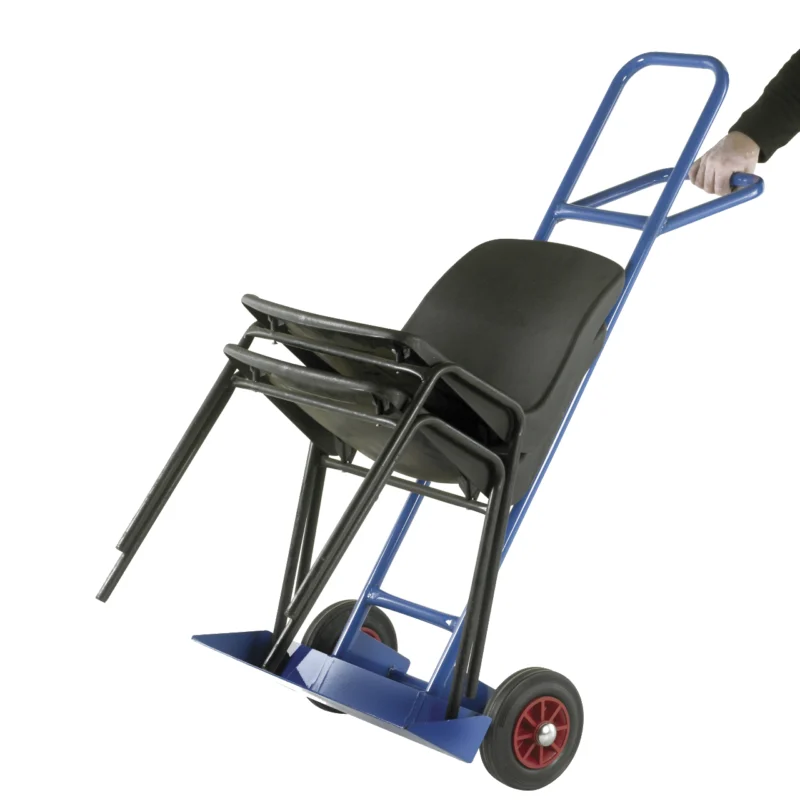 Loadtek Chair Shifter Sack Truck - Industrial Model - Pneumatic Tyres