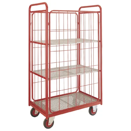 Loadtek Narrow Aisle Shelf Truck - Deck & 2x Ends & 2x Shelves & 2x Sides