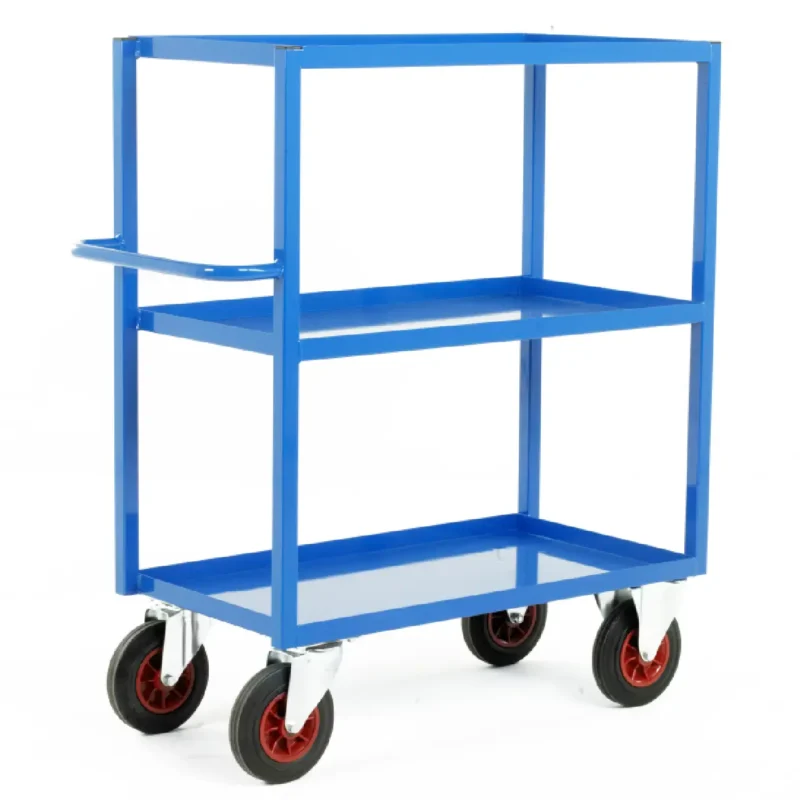 Loadtek Specialist Heavy Duty Service Tray Trolley - 3 Tier - 350kg Load