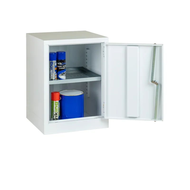 Redditek Corrosive Acid / Alkali COSHH Cabinet – Floor Standing – 610H x 457W x 457D