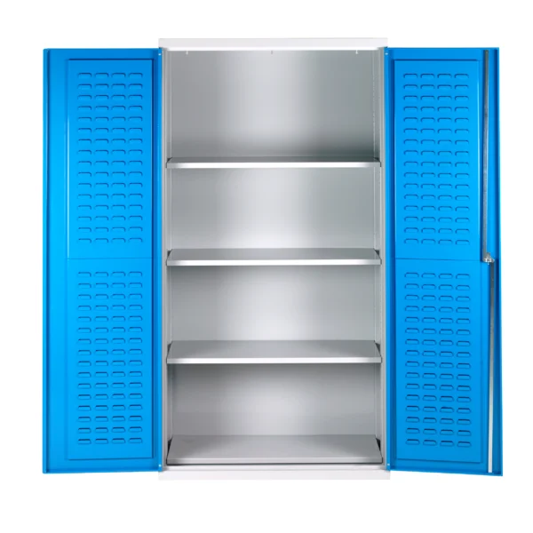 Industrial Bin Cabinet | Shelf Support Kit | Empty