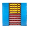 Industrial Bin Cabinet | Shelf Support Kit | 44x Bins