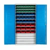 Industrial Bin Cabinet | Shelf Support Kit | 54x Bins | 4x Drawers