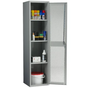 Mesh Door Cabinet | 1830H x 457W x 457D