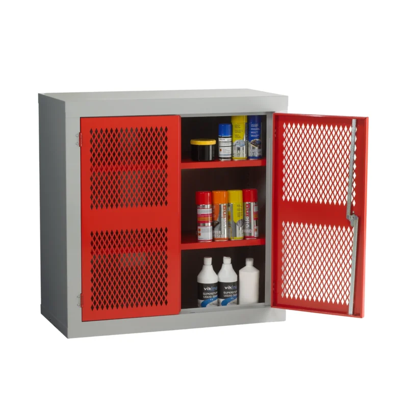 Mesh Door Cabinet | 915H x 915W x 457D