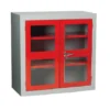 Clear Door Cabinet | Vision Panel | 915H x 915W x 457D