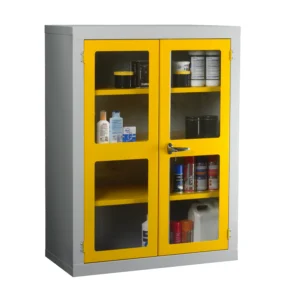 Clear Door Cabinet | Vision Panel | 1220H x 915W x 457D