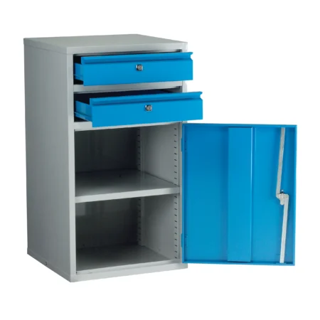 Euro Cabinet 900 Series | Single Floor Standing | 2 Drawer