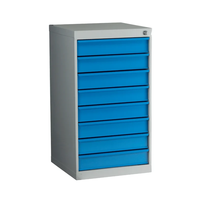 Euro Cabinet 900 Series | Single Floor Standing | 8 Drawer