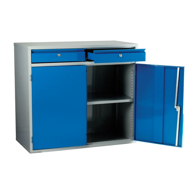 Euro Cabinet 900 Series | Double Floor Standing | 2 Drawer