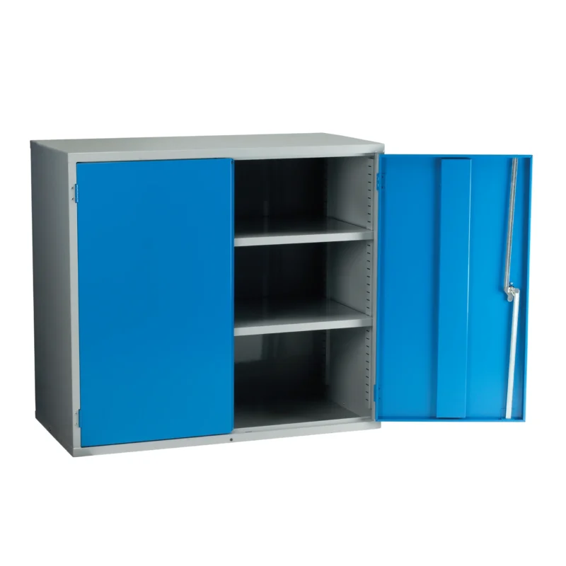 Euro Cabinet 900 Series | Double Floor Standing | 2 Shelves