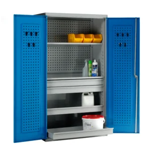 Euro Tall Cabinet | Complete Kit D | Drawers & Shelves & Tool Panel