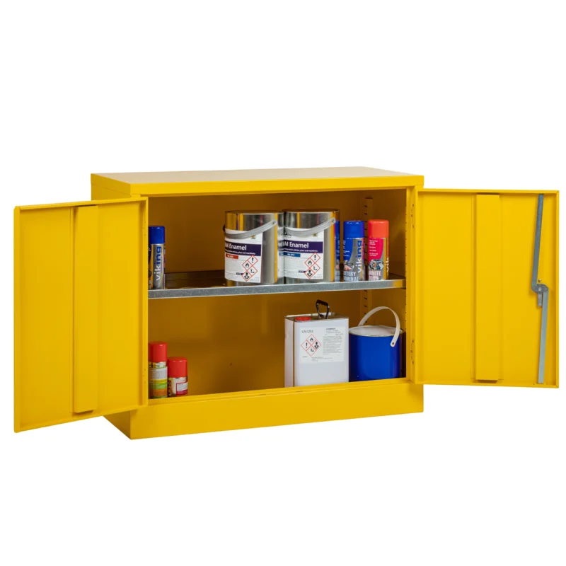 Redditek Flammable Storage Cabinet - Floor Standing - 712H x 915W x 457D