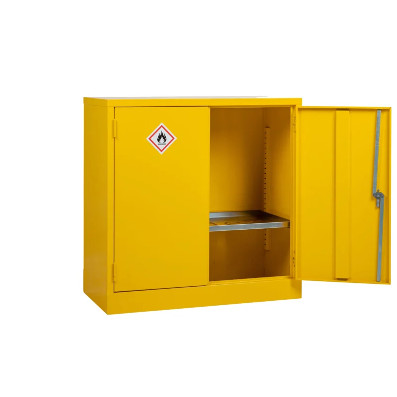 Redditek Flammable Storage Cabinet - Floor Standing - 915H x 915W x 457D