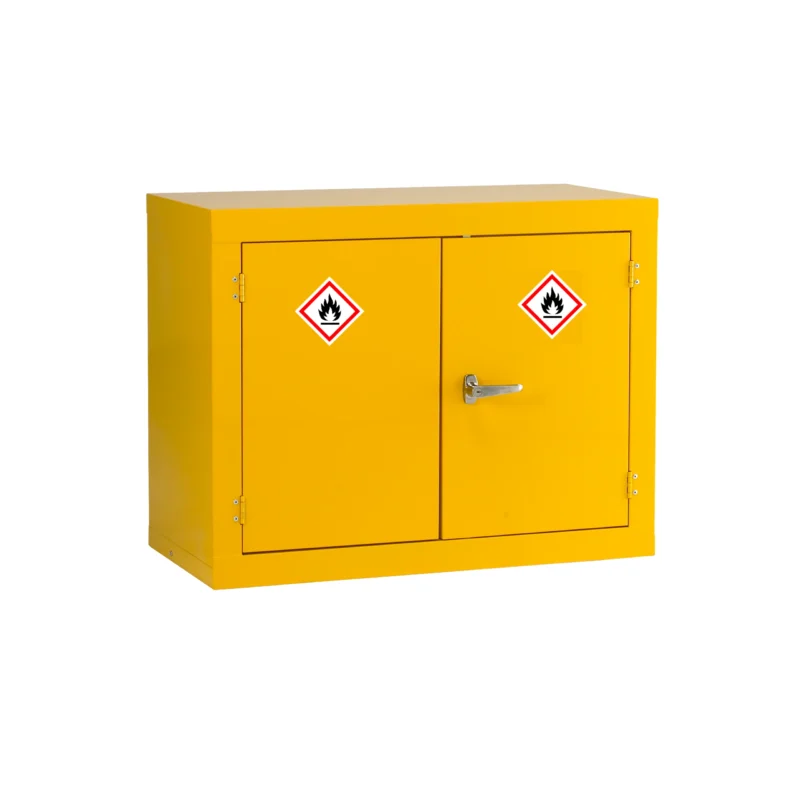 Redditek Flammable Storage Cabinet - Floor Standing - 900H x 1200W x 500D