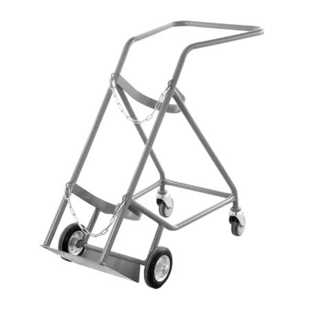 Oxygen Cylinder Trolley | 4 Wheel