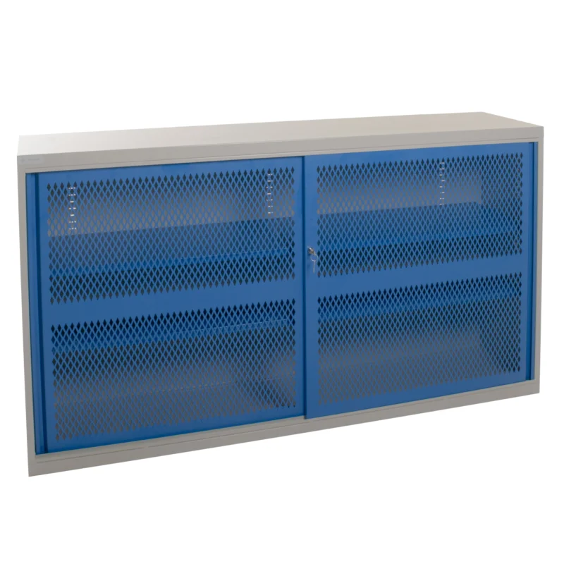 Redditek Sliding Mesh Door Industrial Cabinet - Floor Standing - 1020H x 1830W x 460D