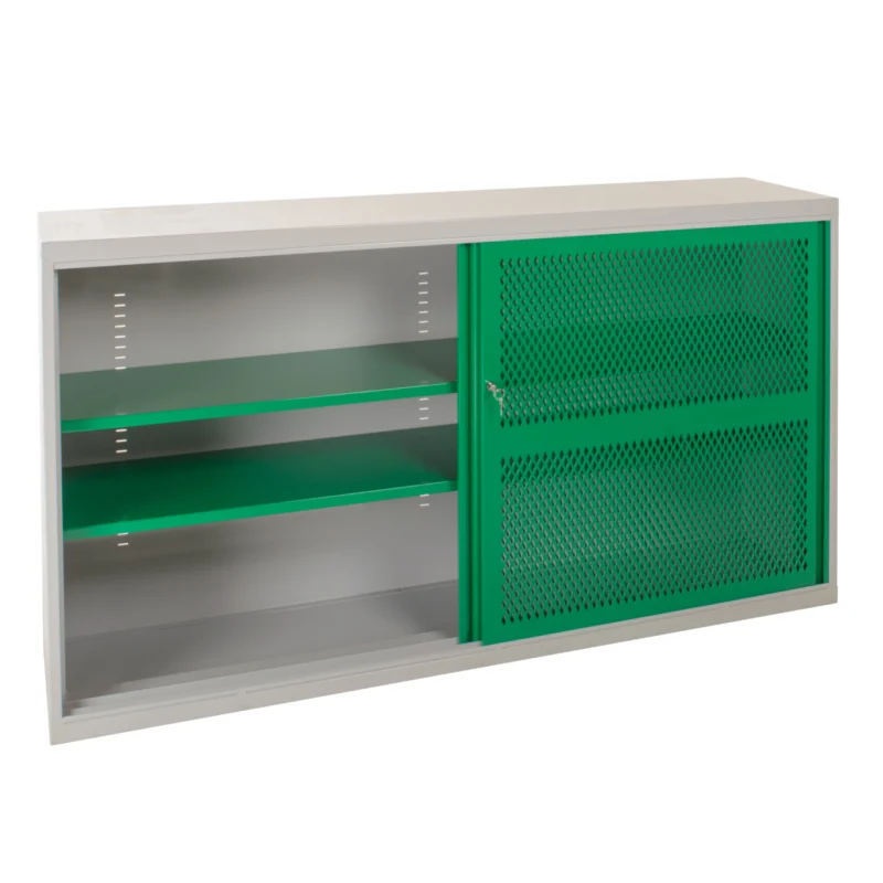 Redditek Sliding Mesh Door Industrial Cabinet - Floor Standing - 1020H x 1830W x 460D